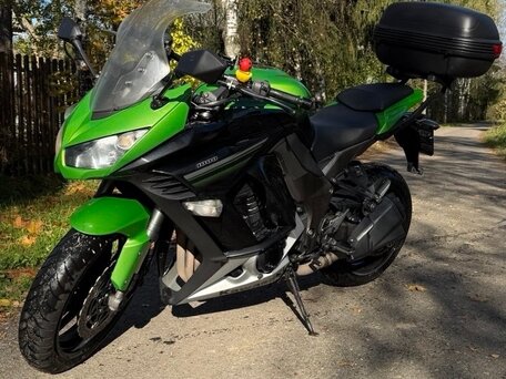 2013 Kawasaki Z 1000SX, зелёный, 500000 рублей, вид 1