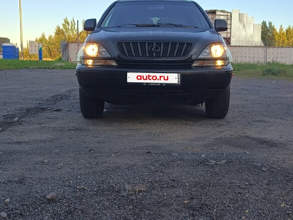1998 Lexus RX 300 I, чёрный - вид 1