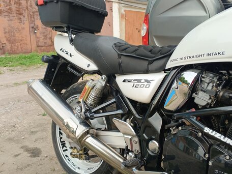 1999 Suzuki GSX 1200 Inazuma, белый, 260000 рублей, вид 5