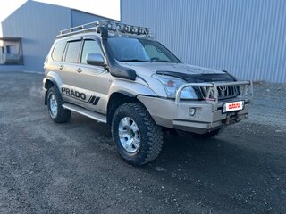 2007 Toyota Land Cruiser Prado 5-speed 120 Series Рестайлинг, бежевый, 2800000 рублей, вид 3