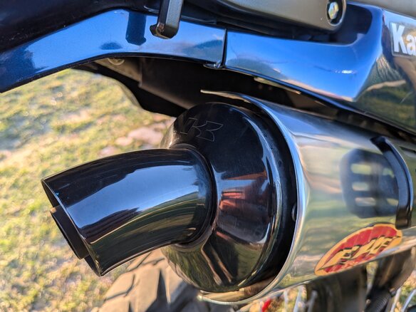 2007 Kawasaki KLE 500, синий, 370000 рублей - вид 6