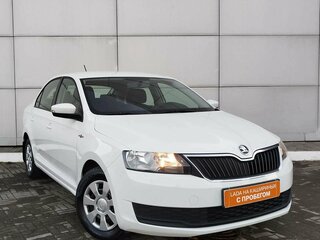 2019 Skoda Rapid I Рестайлинг, белый, 1290000 рублей, вид 3