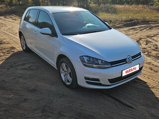 2014 Volkswagen Golf VII, белый, 1500000 рублей, вид 3