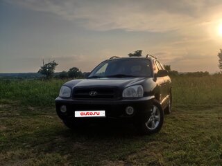 2008 Hyundai Santa Fe Classic Classic, чёрный, 500000 рублей, вид 3