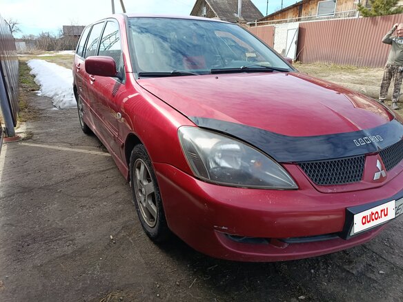 2006 Mitsubishi Lancer IX Рестайлинг, красный, 220000 рублей - вид 6