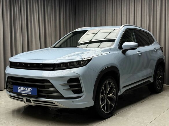 2023 Exeed LX I Рестайлинг, голубой - вид 2