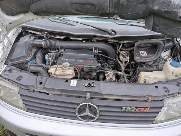 2002 Mercedes-Benz Vito, белый, 700000 рублей - вид 7