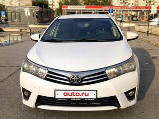 2013 Toyota Corolla XI (E160, E170, E180), белый, 990000 рублей, вид 2