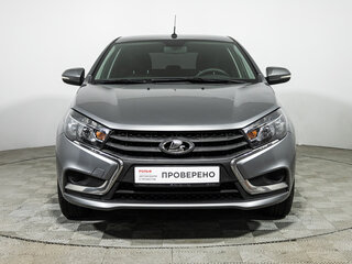 2017 Lada (ВАЗ) Vesta I, серый, 849700 рублей, вид 2