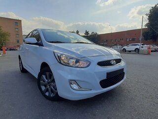 2019 Hyundai Accent IV, белый, 1200000 рублей, вид 1