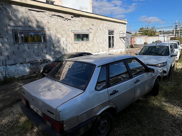 2002 Lada (ВАЗ) 21099, серебристый - вид 9