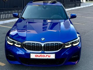 2019 BMW 3 серии 320d VII (G2x), синий, 3310000 рублей, вид 3