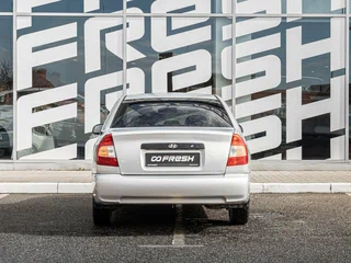 2008 Hyundai Accent ТагАЗ II, серебристый, 460000 рублей, вид 4