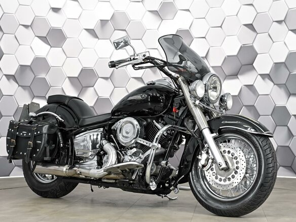 2003 Yamaha XVS1100, чёрный, 555000 рублей