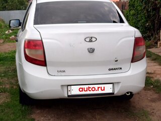 2014 Lada (ВАЗ) Granta I, белый, 210000 рублей, вид 5