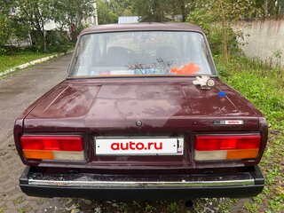 2008 Lada (ВАЗ) 2107, пурпурный, 135000 рублей, вид 4