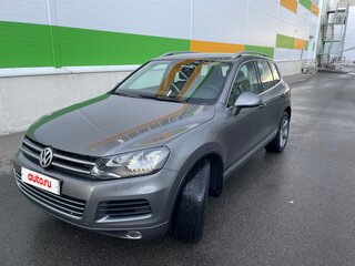 2011 Volkswagen Touareg II, серый, 1799000 рублей, вид 4