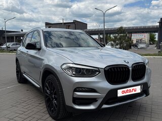 2021 BMW X3 30i sDrive III (G01), серебристый, 3540000 рублей, вид 2