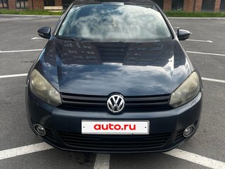2009 Volkswagen Golf VI, синий, 480000 рублей, вид 1