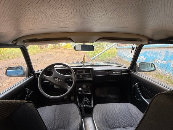 2007 Lada (ВАЗ) 2107, синий, 90000 рублей - вид 4