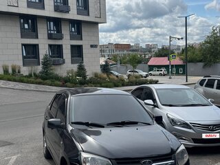 2013 Lada (ВАЗ) Granta I, чёрный, 270000 рублей, вид 3