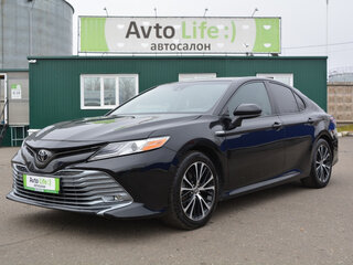 2019 Toyota Camry VIII (XV70), чёрный, 2449000 рублей, вид 1