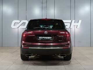 2012 Acura MDX II Рестайлинг, красный, 1169000 рублей, вид 4