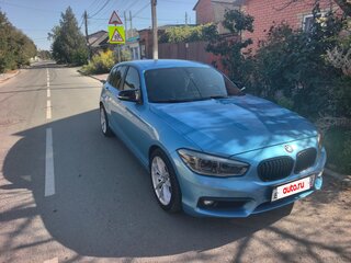 2018 BMW 1 серии 118i II (F20/F21) Рестайлинг 2, синий, 1680000 рублей, вид 2