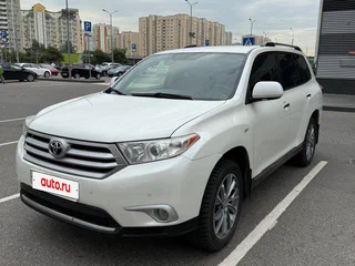 2012 Toyota Highlander II (XU40) Рестайлинг, белый, 1600000 рублей, вид 1