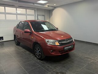 2012 Lada (ВАЗ) Granta I, красный, 425000 рублей, вид 3