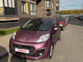 2012 Peugeot 107 I Рестайлинг 2, фиолетовый, 600000 рублей, вид 2