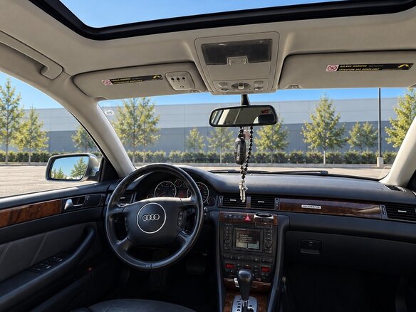 2003 Audi A6 II (C5) Рестайлинг, серебристый, 520000 рублей - вид 4