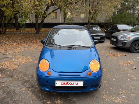 2011 Daewoo Matiz I Рестайлинг, синий, 129990 рублей, вид 3