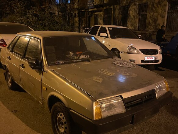 1997 Lada (ВАЗ) 21099, бежевый, 100000 рублей - вид 1