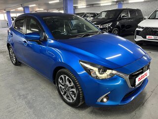 2019 Mazda Demio IV (DJ), синий, 1295000 рублей, вид 3