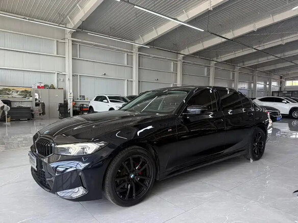 2023 BMW 3 серии 320Li VII (G2x) Рестайлинг, чёрный