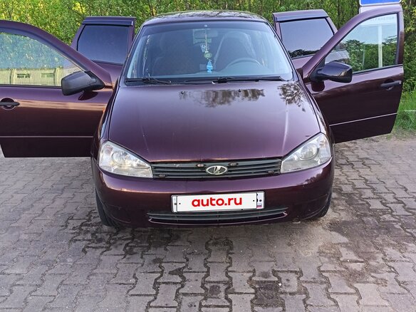 2011 Lada (ВАЗ) Kalina I, пурпурный, 280000 рублей