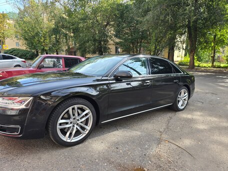2014 Audi A8 Long III (D4) Рестайлинг, чёрный, 2680000 рублей, вид 5