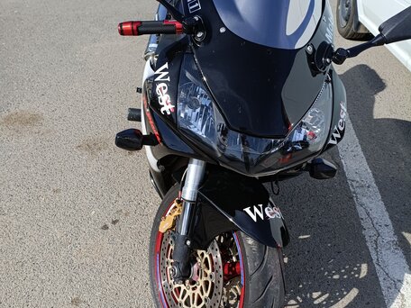 2002 Honda CBR 954RR Fireblade, чёрный, 270000 рублей, вид 2