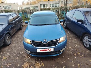 2014 Skoda Rapid I, синий, 550000 рублей, вид 2