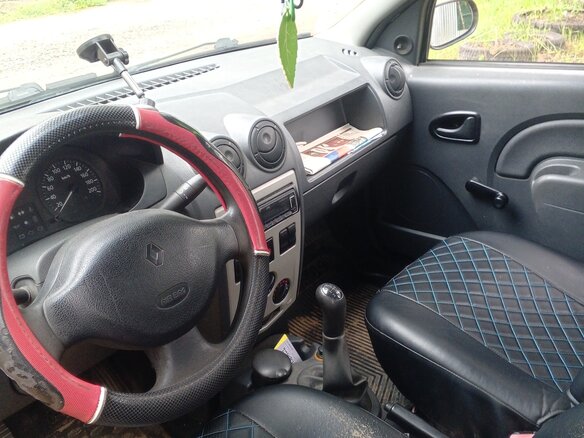 2009 Renault Logan I, серый, 390000 рублей - вид 5