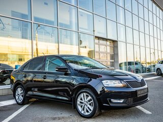 2018 Skoda Rapid I Рестайлинг, чёрный, 1528000 рублей, вид 1