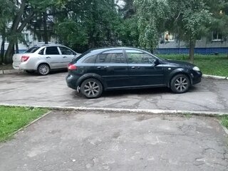 2007 Chevrolet Lacetti I, чёрный, 301000 рублей, вид 2