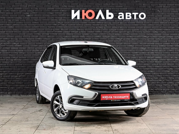 2022 Lada (ВАЗ) Granta I Рестайлинг, белый, 750000 рублей - вид 3