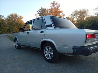 2006 Lada (ВАЗ) 2107, серебристый, 90000 рублей, вид 5