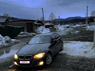 2009 BMW 3 серии 318i V (E90/E91/E92/E93) Рестайлинг, чёрный, 850000 рублей, вид 2