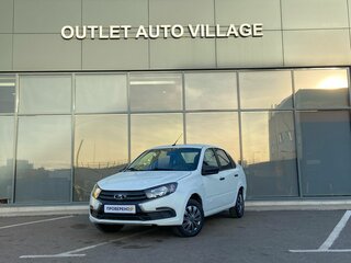 2019 Lada (ВАЗ) Granta I Рестайлинг, белый, 381000 рублей, вид 1