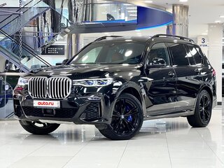 2021 BMW X7 30d I (G07), чёрный, 7200000 рублей, вид 4