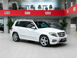 2015 Mercedes-Benz GLK-Класс 300 I (X204) Рестайлинг, белый, 1750000 рублей, вид 3
