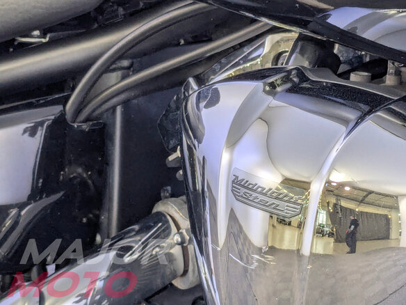 2007 Yamaha XVS1300, чёрный - вид 9